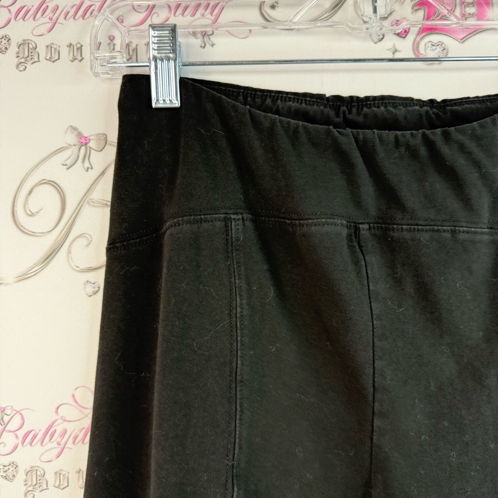 Twik pants flared wide leg flare style Black Flare Pants - Picture 6 of 11